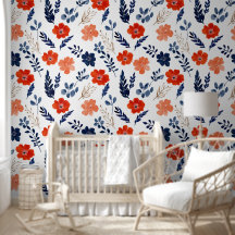 花エレガント柄ミニマル水彩