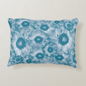 花エレガント柄 アクセントクッション (裏面)