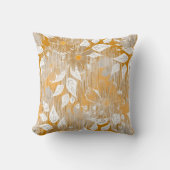 花エレガント柄 クッション (正面)