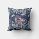 花エレガント柄 クッション (裏面)