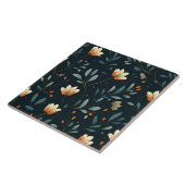 花エレガント柄 タイル (側面)