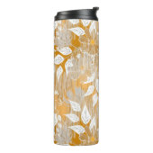 花エレガント柄 タンブラー (回転左)