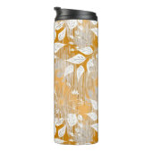 花エレガント柄 タンブラー (回転右)