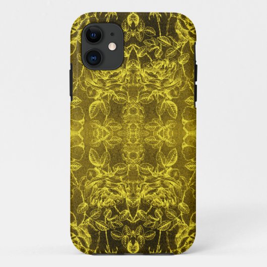 花エレガント柄 Case-Mate iPhoneケース (裏面)