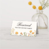 花エレガント番の番付 プレイスカード (正面)