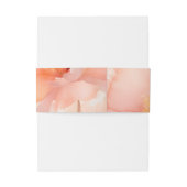 花エレガント結婚の 招待状ベリーバンド (裏面例)