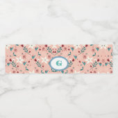 花エレガント色 ペットボトルラベル (シングルラベル)