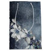 花エレガント花 ミディアムペーパーバッグ (正面)