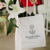 花エレガント製カスタム手作り大型 ラバースタンプ