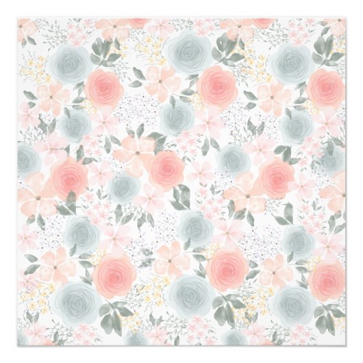 花エレガント類 フォトプリント            (正面)