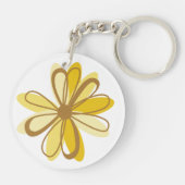 花エレガント キーホルダー (裏面)