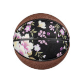 花カスケーディングピンクの花 ミニバスケットボール (正面)