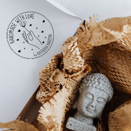 花カスタムのは愛で手作り ラバースタンプ