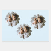 花カスタムの写真 ラッピングペーパーシート (正面2)