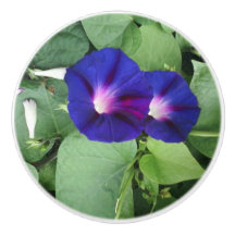 花カスタム付きセラミックノブ