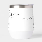 花カスタム嫁の書名の母 (左面)