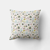 花カッコいい柄 クッション (裏面)