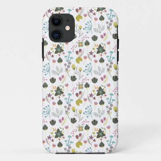 花カッコいい柄 Case-Mate iPhoneケース (裏面)
