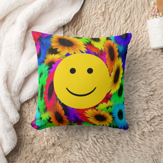 花カッコいい顔枕 クッション (ブランケット)