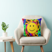 花カッコいい顔枕 クッション (椅子)