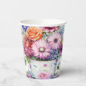 花カップ1 紙コップ (左)