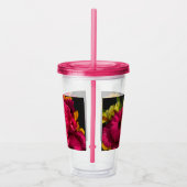 花カップ アクリルタンブラー (右)