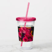 花カップ アクリルタンブラー (裏面)