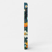 花カラフルと蝶春フローラ Case-Mate iPhoneケース (裏面/左)