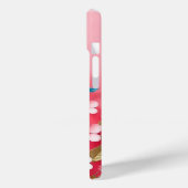 花カラフルに挟ま素晴らしる鳥 Case-Mate iPhoneケース (裏面 / 左)