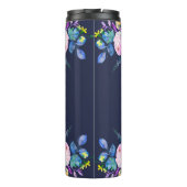 花カラフルの花束縁ど タンブラー (裏面)