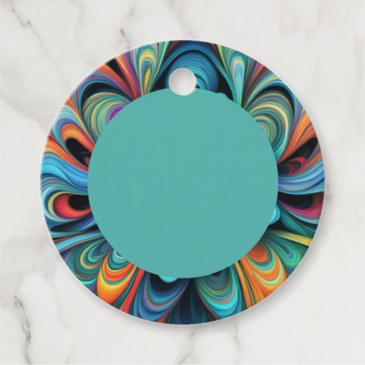 花カラフルぼほ フェイバータグ (正面)