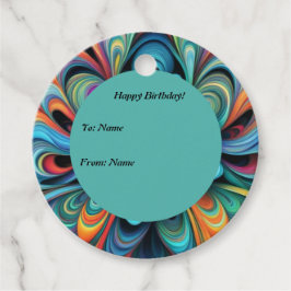 花カラフルぼほ フェイバータグ