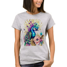 花カラフルや花にクジャク離れを付ける