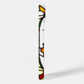 花カラフルを描いたステンドグラス Case-Mate iPhoneケース (裏面 / 右)