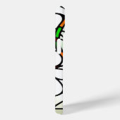 花カラフルを描いたステンドグラス Case-Mate iPhoneケース (裏面 / 右)