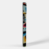 花カラフルを渦巻く Case-Mate iPhoneケース (裏面 / 右)