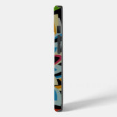 花カラフルを渦巻く Case-Mate iPhoneケース (裏面 / 左)