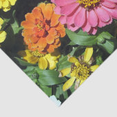 花カラフルカスタム10ポンドティッシュペーパー、白 薄葉紙 (詳細)