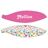 花カラフルガーリーカスタム バスケットボール (パネル)