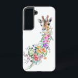 花カラフルキリン SAMSUNG GALAXY S22ケース<br><div class="desc">花カラフル花花花花花花キリン – スケッチモダン甘いロマンチックなフローラ動物コレクションby MIGNED.選択/追加ユニーク文字/名前/色 – あなたの特別な贈り物を作る – サイズ変更し、移動または削除し、カスタマイズツールで要素/文字を追加！スケッチとデザインMIGNEDによる。私の他のプロジェクト/絵画を見て下さい。1000以上のZazzle製品に私のデザインを転送することもできる。楽しむ - Be Happy :)</div>