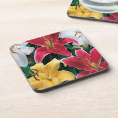 花カラフルコースター コースター (左側)