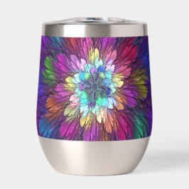 花カラフルサイケデリック抽象芸術フラクタル