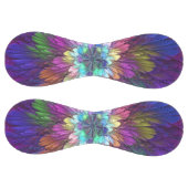 花カラフルサイケデリック抽象芸術フラクタル ソフトボール (パネル)