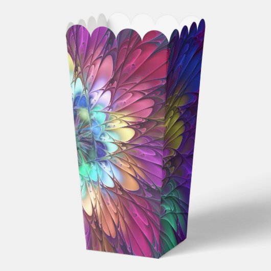 花カラフルサイケデリック抽象芸術フラクタル フェイバーボックス (正面)