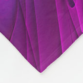 花カラフルサイケデリック抽象芸術フラクタル フリースブランケット (角)