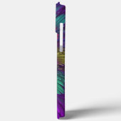 花カラフルサイケデリック抽象芸術フラクタル Case-Mate iPhoneケース (裏面 / 左)