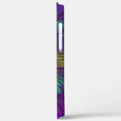 花カラフルサイケデリック抽象芸術フラクタル Case-Mate iPhoneケース (裏面 / 左)