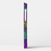 花カラフルサイケデリック抽象芸術フラクタル Case-Mate iPhoneケース (裏面 / 左)