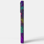 花カラフルサイケデリック抽象芸術フラクタル Case-Mate iPhoneケース (裏面 / 左)
