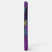 花カラフルサイケデリック抽象芸術フラクタル Case-Mate iPhoneケース (裏面/左)